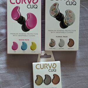 CURVD CLIQ Earplug Swappable Covers (3 Sets)